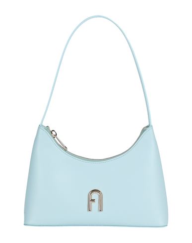 Furla Woman Handbag Sky Blue Size - Calfskin