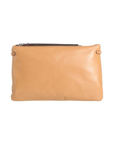 Gianni Chiarini Woman Handbag Camel Size - Soft Leather In Brown