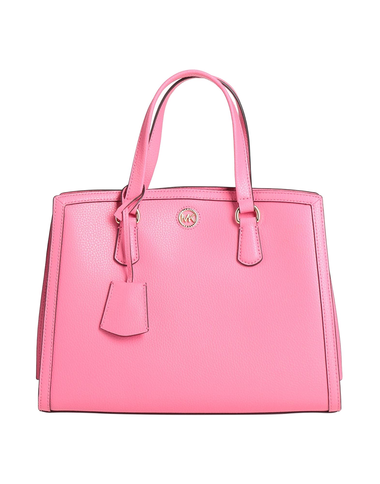 【美品】MICHAEL KORS ハンドバッグ　通勤/学校 美品】MICHAEL KORS マイケルコーストートバッグ ピンク 通勤