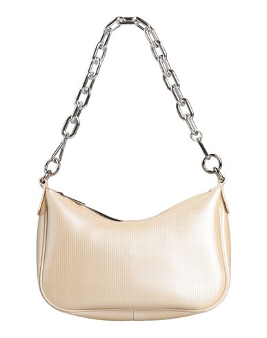 Gum Design Woman Shoulder Bag Ivory Size - Recycled Pvc In White
