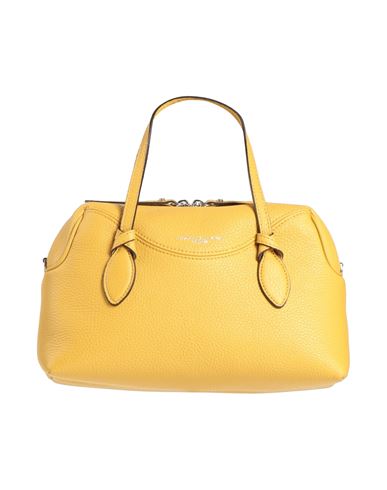 Gianni Chiarini Woman Handbag Mandarin Size - Soft Leather In Yellow