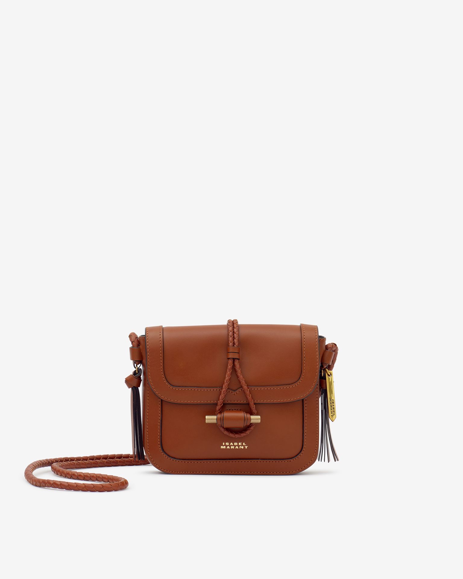 Isabel Marant, Vigo Leather Flap Bag - Women - Brown