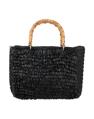 Chica Woman Handbag Black Size - Viscose, Bamboo