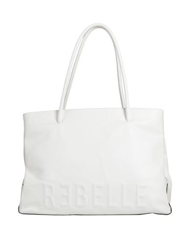 Rebelle Woman Handbag White Size - Bovine Leather