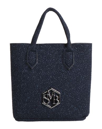 Save My Bag Woman Handbag Midnight Blue Size - Polyamide, Elastane
