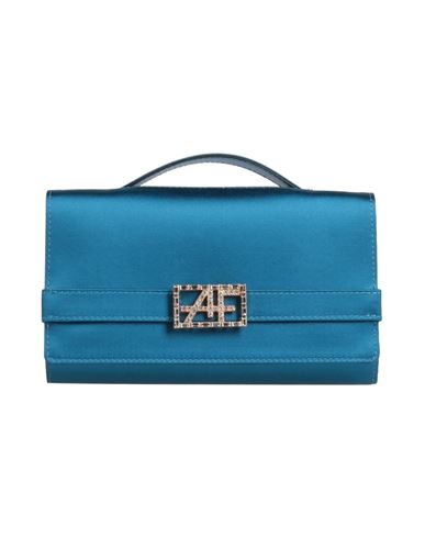 Alberta Ferretti Woman Handbag Turquoise Size - Textile Fibers In Blue