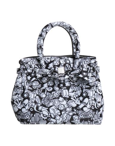 Save My Bag Woman Handbag Black Size - Peek (polyether - Ether - Ketone), Polyester, Elastane In Black