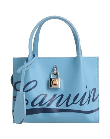 Lanvin Logo-print Tote Bag In Blue ModeSens