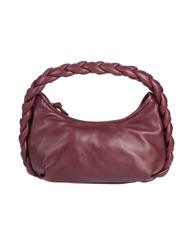 Hereu Woman Handbag Burgundy Size - Soft Leather