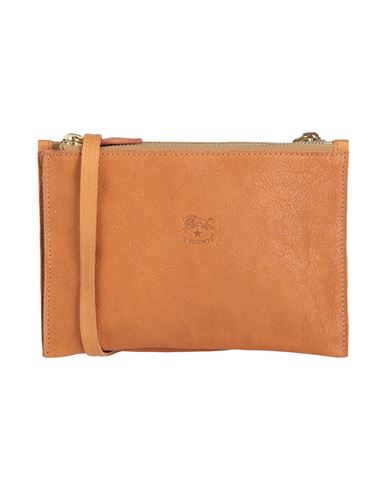 Il Bisonte Woman Cross-body Bag Tan Size - Leather In Brown
