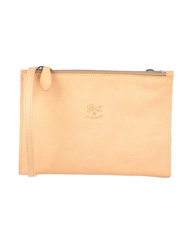 Il Bisonte Woman Cross-body Bag Sand Size - Leather In Sand