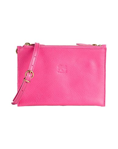 Il Bisonte Woman Cross-body Bag Fuchsia Size - Leather