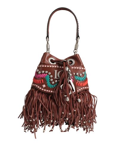La Carrie Woman Handbag Brown Size - Soft Leather