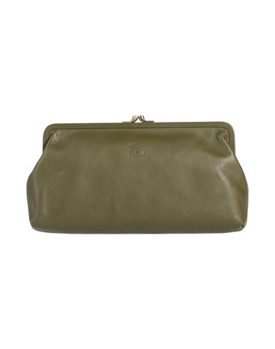 Il Bisonte Woman Handbag Military Green Size - Leather