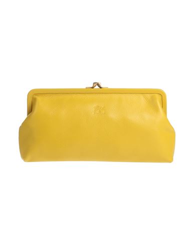 Il Bisonte Woman Handbag Yellow Size - Soft Leather