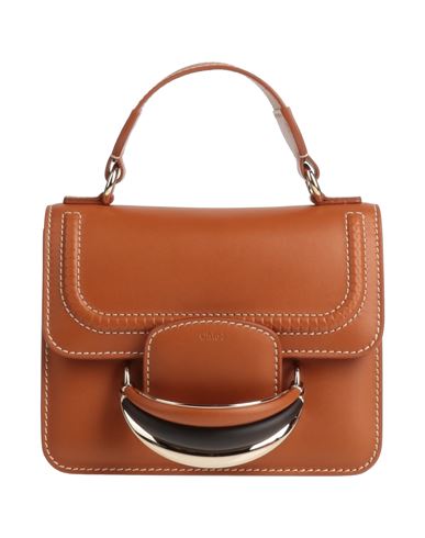 Chloé Chloe Women Caramel Leather Small Kattie Handbag In Brown