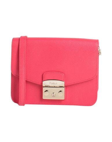 Shop Furla Woman Cross-body Bag Red Size - Soft Leather