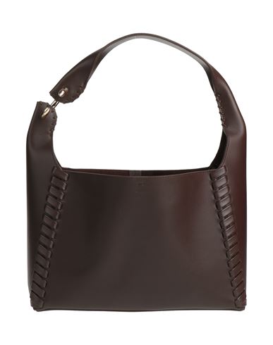 Chloé Woman Handbag Dark Brown Size - Calfskin