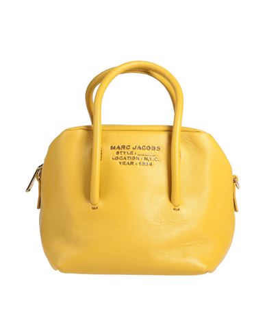 Marc Jacobs Woman Handbag Mustard Size - Bovine Leather In Yellow