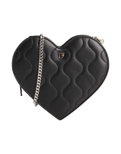 Dsquared2 Woman Cross-body Bag Black Size - Soft Leather