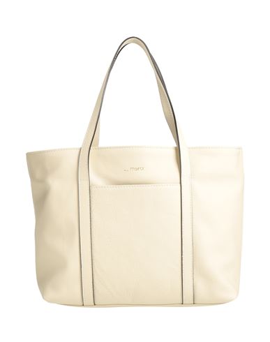 Merci .., Woman Handbag Cream Size - Soft Leather In White