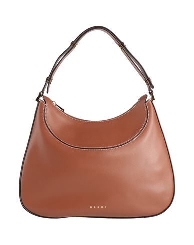 Marni Milano Shoulder Bag In Brown