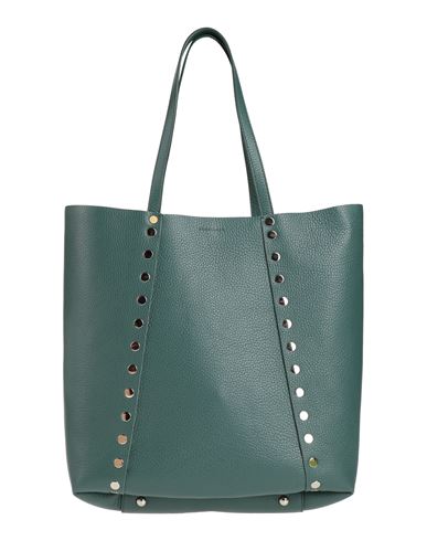 Zanellato 068080-0050000-z0470 Verde Acca Moretta Daily M Leather Handbag In Green
