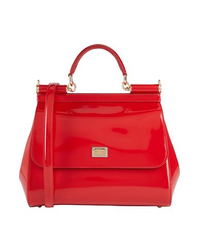 Dolce & Gabbana Woman Handbag Tomato Red Size - Calfskin