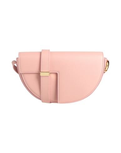 Shop Patou Woman Cross-body Bag Light Pink Size - Soft Leather