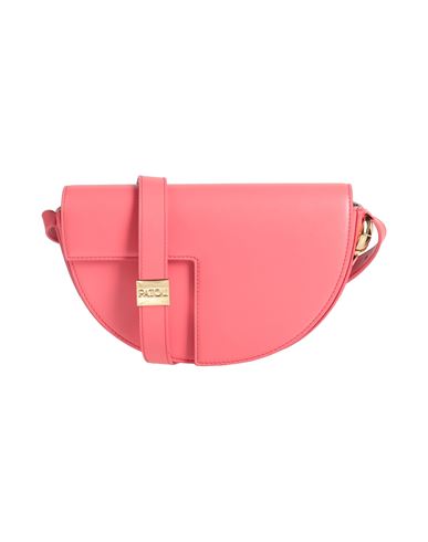 Shop Patou Woman Cross-body Bag Coral Size - Soft Leather In Red