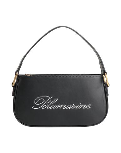 Blumarine Woman Handbag Black Size - Bovine Leather