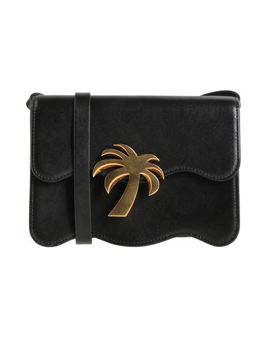 Shop Palm Angels Woman Cross-body Bag Black Size - Calfskin