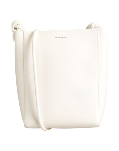 Jil Sander Woman Cross-body Bag Off White Size - Calfskin In White