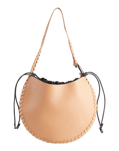 Shop Chloé Woman Shoulder Bag Sand Size - Calfskin In Beige
