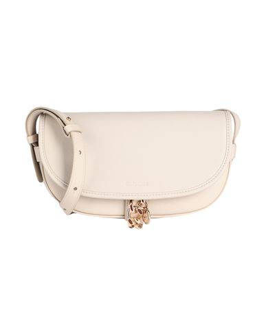 See By Chloé Woman Shoulder Bag Beige Size - Bovine Leather