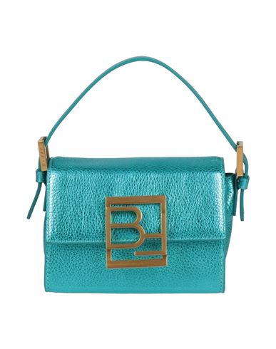 By Far Woman Handbag Turquoise Size - Bovine Leather In Blue