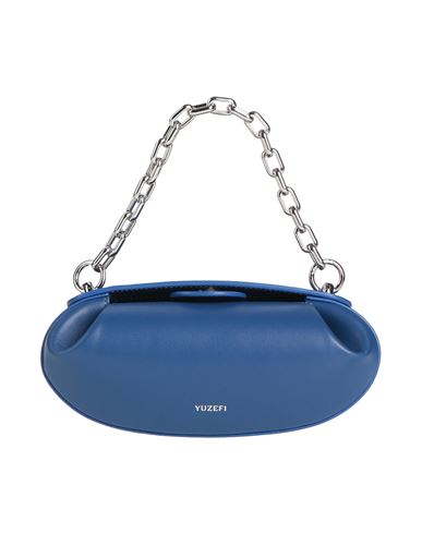 Yuzefi Woman Handbag Blue Size - Leather