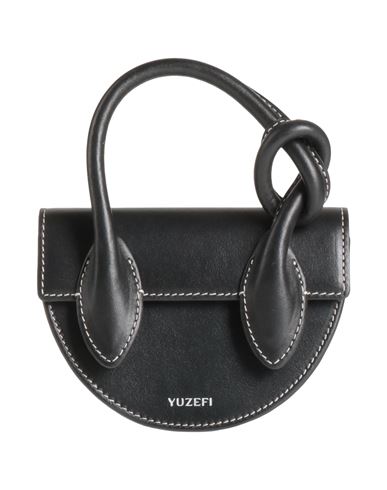 Yuzefi Woman Handbag Black Size - Soft Leather