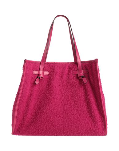Marcella Club Gianni Chiarini Woman Handbag Fuchsia Size - Soft Leather, Textile Fibers In Pink