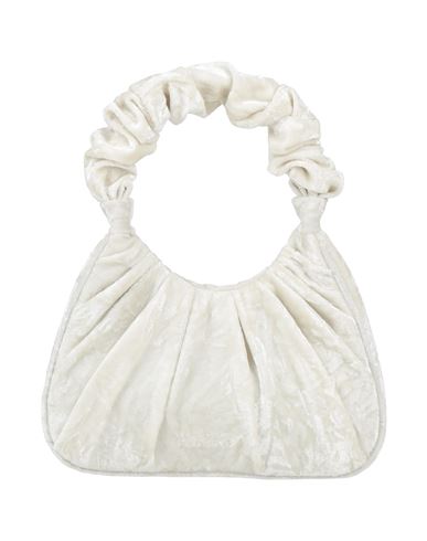 Mia Bag Woman Handbag Cream Size - Textile Fibers In White