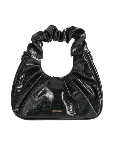 Manoukian Woman Handbag Black Size - Pvc - Polyvinyl Chloride