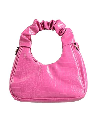 Manoukian Woman Handbag Fuchsia Size - Pvc - Polyvinyl Chloride In Pink