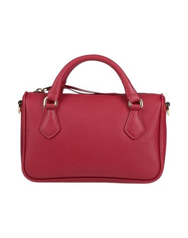 Gum Design Woman Handbag Brick Red Size - Textile Fibers