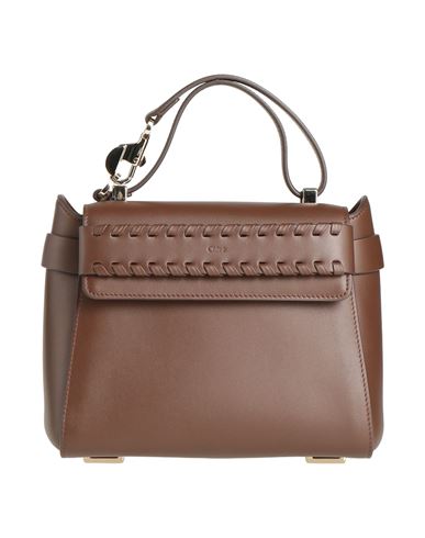 Chloé Woman Handbag Dark Brown Size - Soft Leather