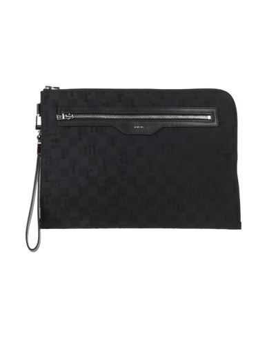 Amiri Man Handbag Black Size - Nylon