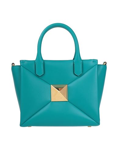Valentino Garavani Woman Handbag Emerald Green Size - Soft Leather