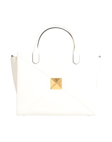 Valentino Garavani Woman Handbag Ivory Size - Soft Leather In White