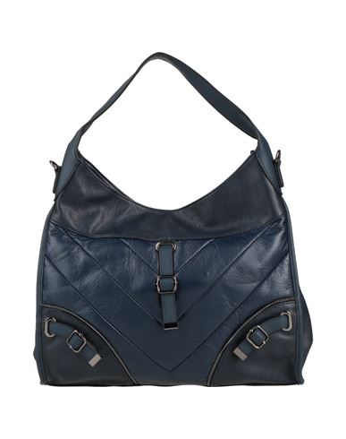 Maury Woman Shoulder Bag Midnight Blue Size - Soft Leather