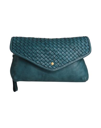 Maury Woman Handbag Deep Jade Size - Soft Leather In Green