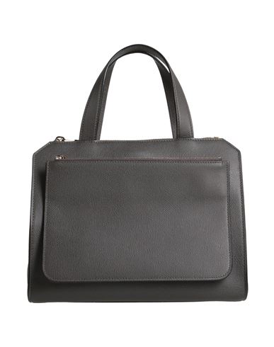 Valextra Woman Handbag Lead Size - Calfskin In Grey